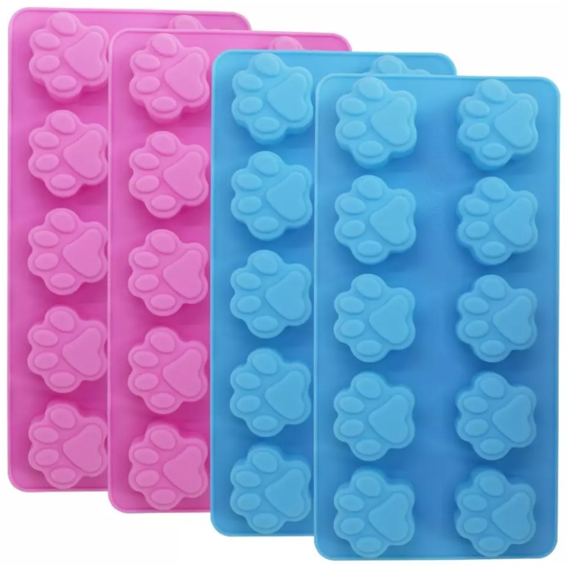 Paw Rectangular Mold for Pets