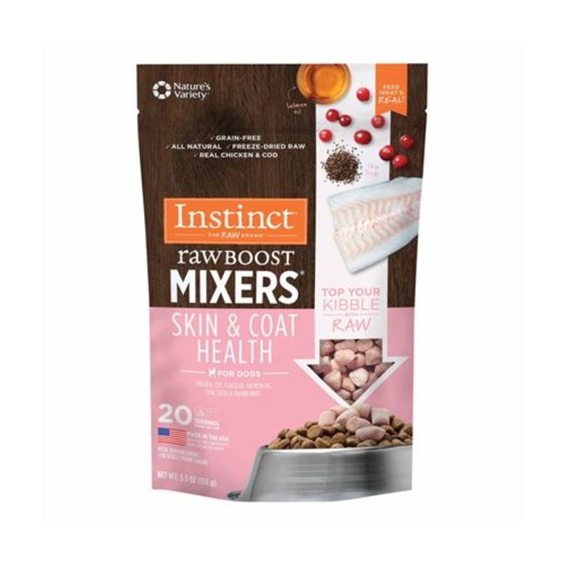 Raw Boost Mixer Skin & Coat Health Dog Food