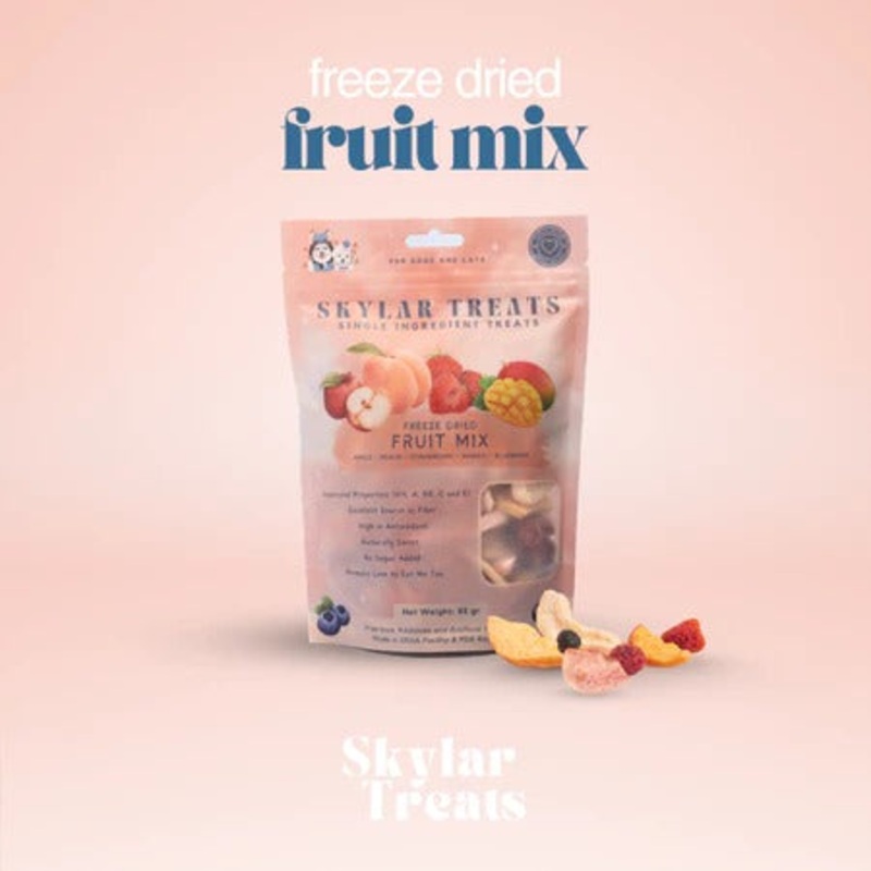 Freeze Dried Fruit Mix Dog and Cat Treats