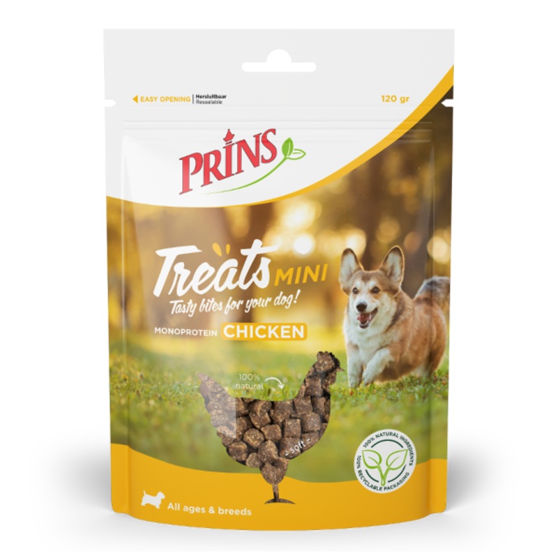 Mini Chicken Dog Treats - 120gr