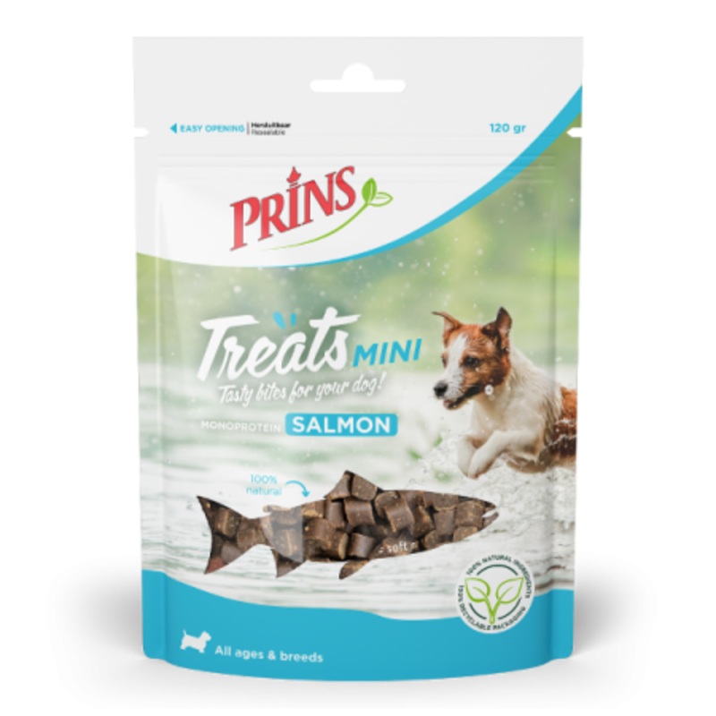 Treats Mini Salmon For Dogs - 120gr