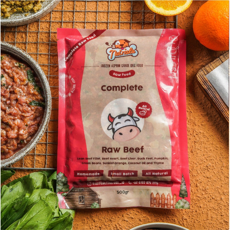 Complete and Balance Beef Raw Dog Food
