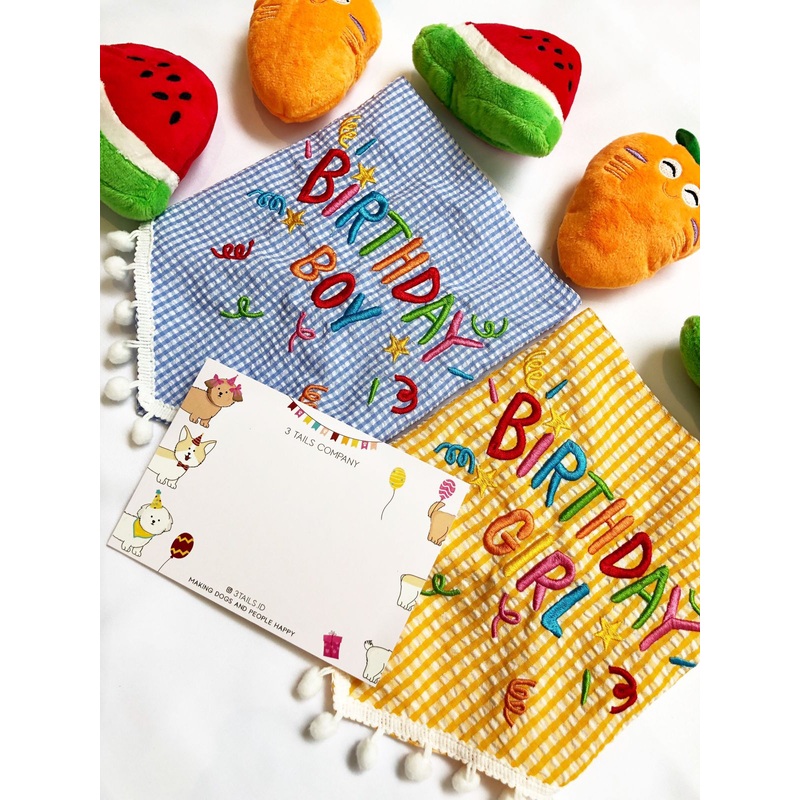 The Birthday Scarf Bundle For Dogs