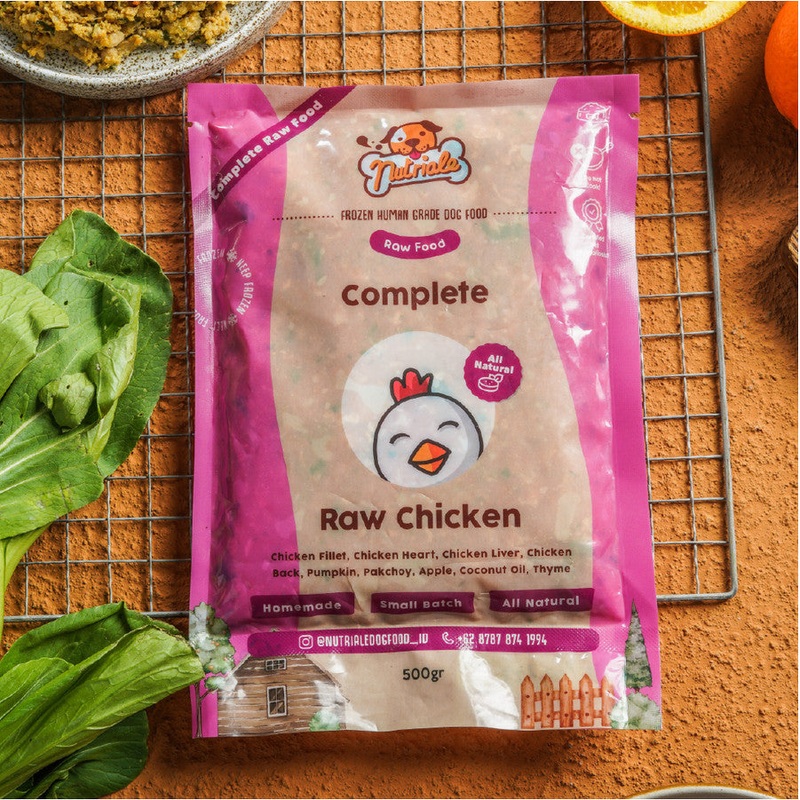 Complete and Balance Chicken Raw Dog Food