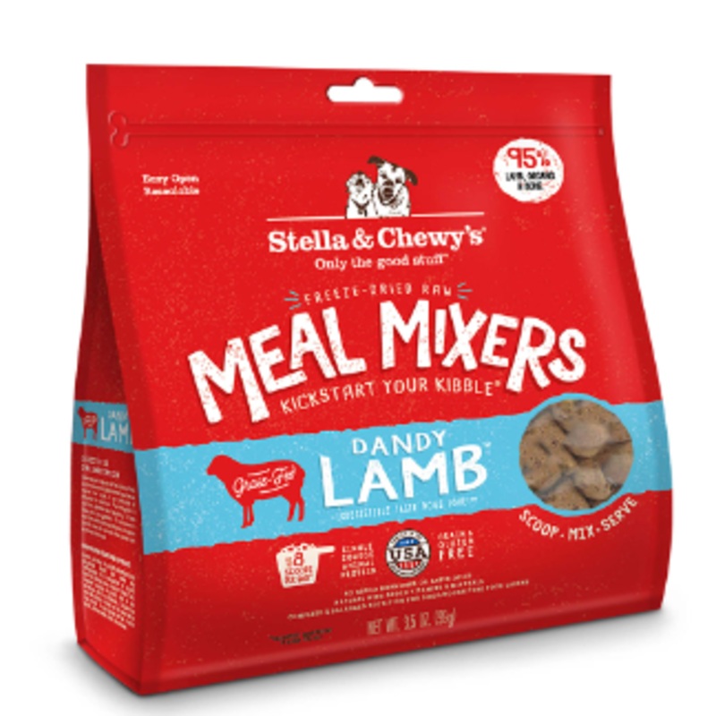 Dandy Lamb Meal Mixers Freeze-Dried Raw Topper For Dogs