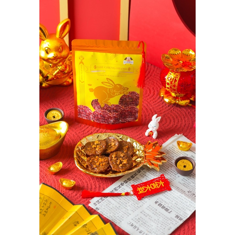 Lee Cheng Hiang Golden Pork Coin With Cheese Dog Treats