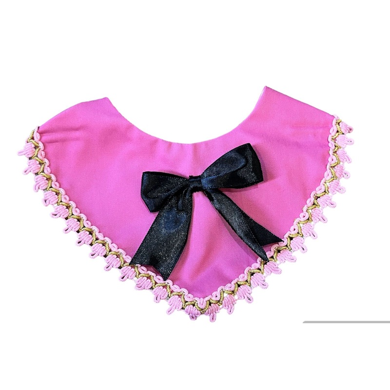 Black Ribbon Pink Bandana For Pets