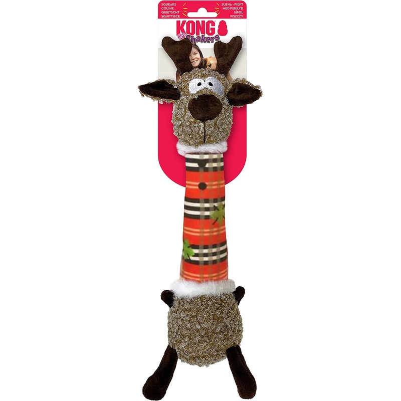 Holiday Shakers Luvs Reindeer Dog Toy