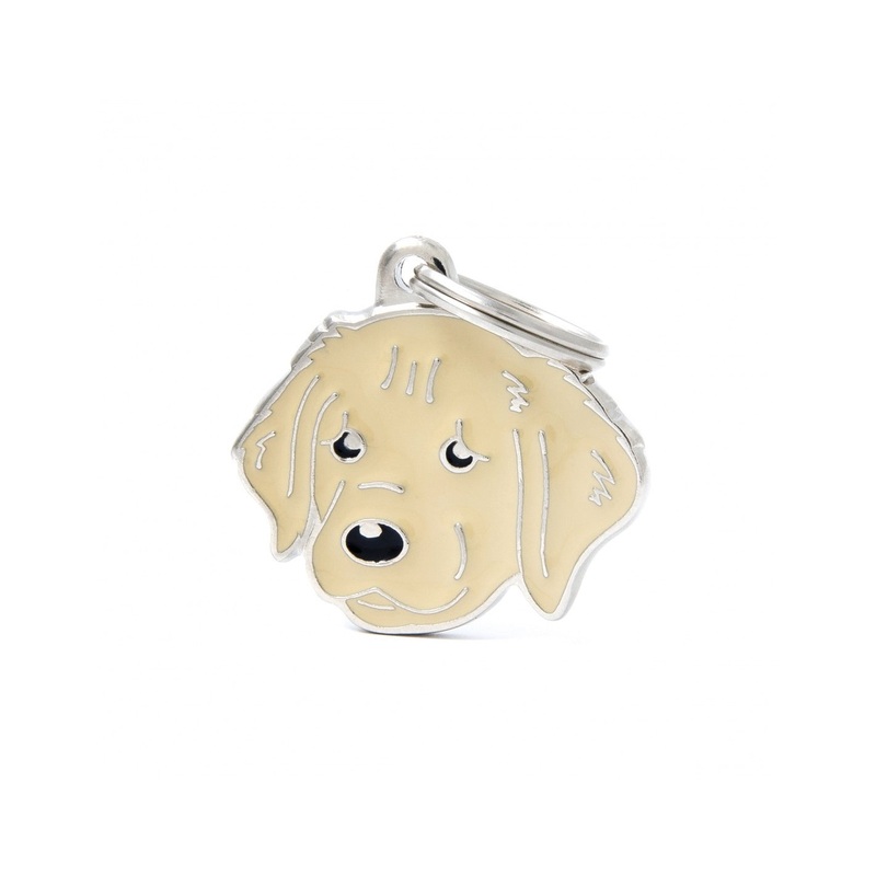 ID Tag - Friends Collection - Golden Retriever ID Dog Tag | Personalized Cat Dog Tag