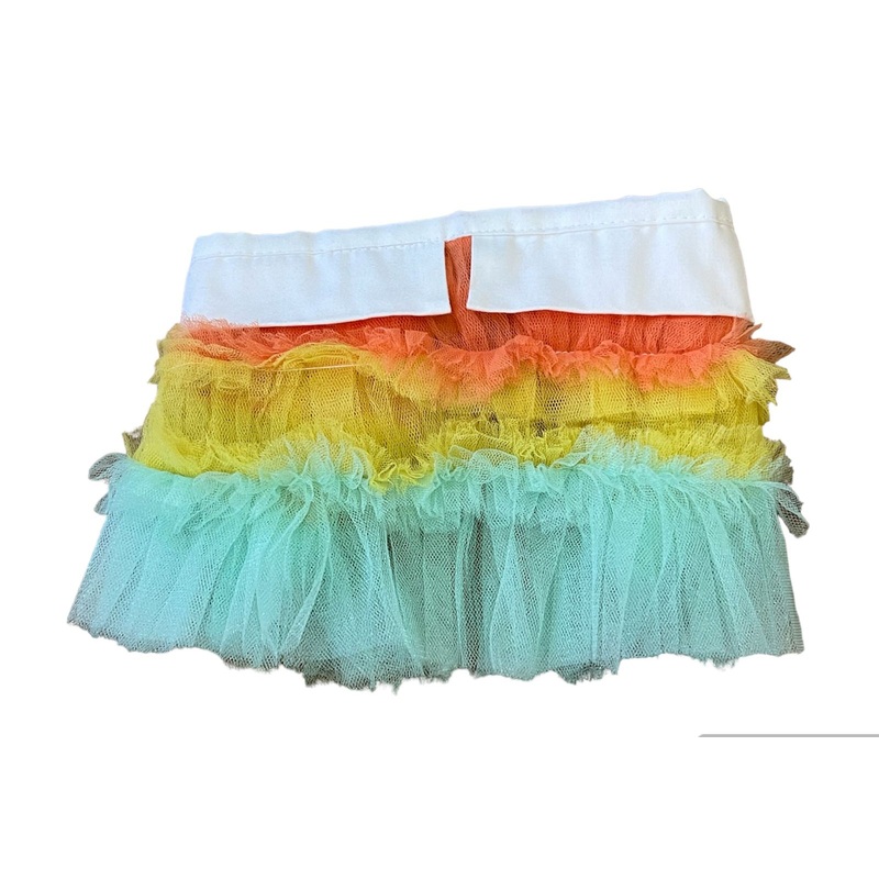 Rainbow Tutu Bib for Pets