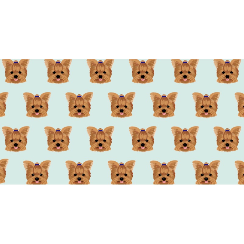 Yorkie Microfiber Pet Towel