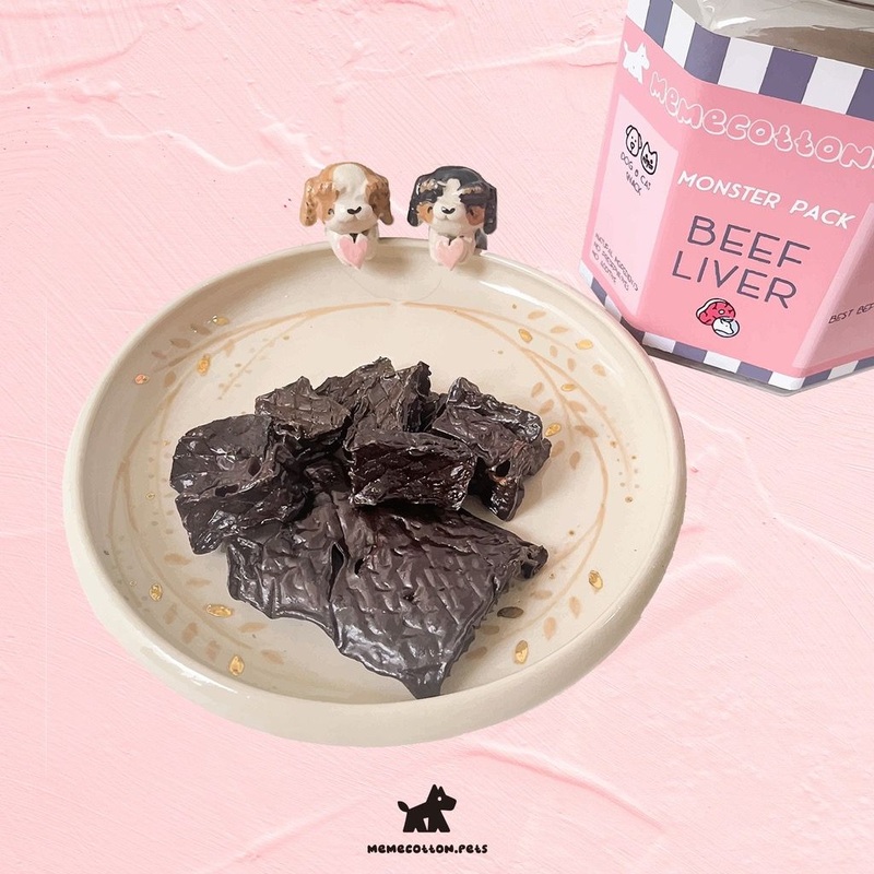 Monster Pack Beef Liver Dog Treats