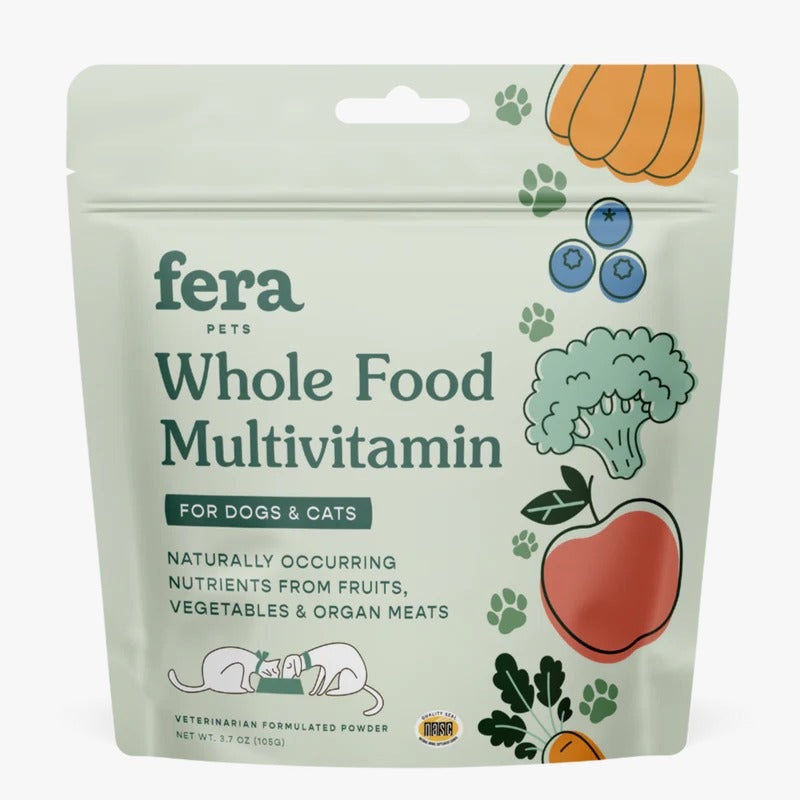 Whole Food Multivitamin Powder For Dogs & Cats - 3.7 oz