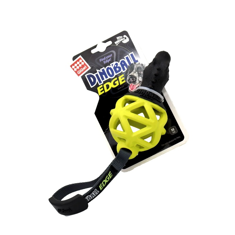 Dino Ball Edge Dog Toy