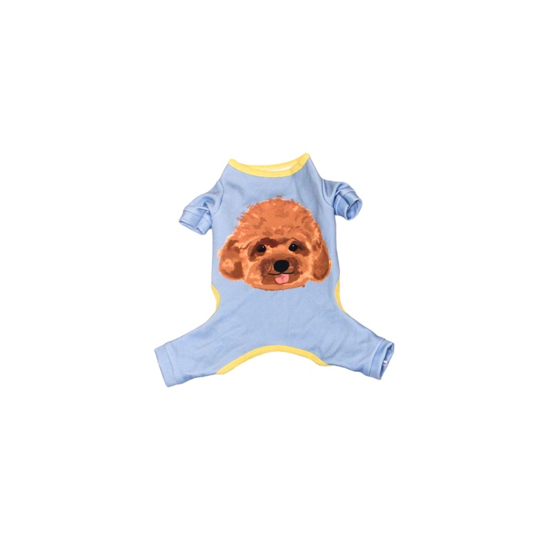 Red Toy Poodle Jumpsuit Dog and Cat Apparel