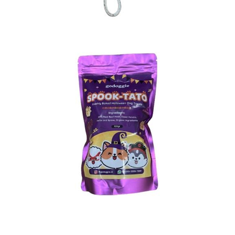 Spook-Tato Freshly Baked Halloween Dog Treats