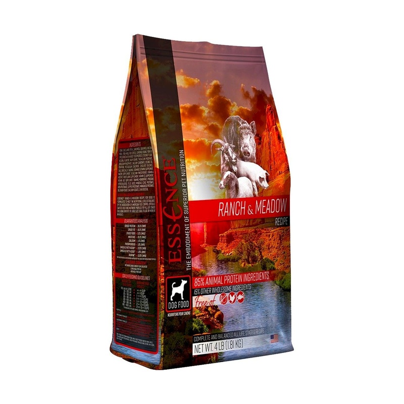 Essence Ranch & Meadow Dog Food 25lb
