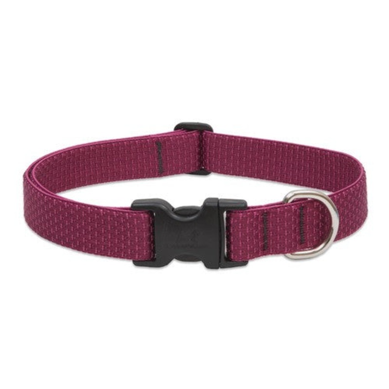 Lupine Adjustable Collars Berry 1"x12-20"