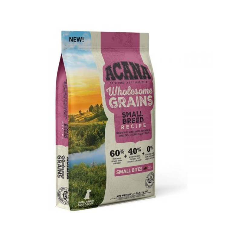 Acana Wholesome Grains Small Breed Dry Dog Food 11.5lb