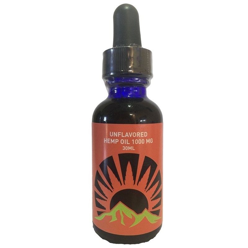 Colorado Sun Drops CBD Unflavored 1000Mg