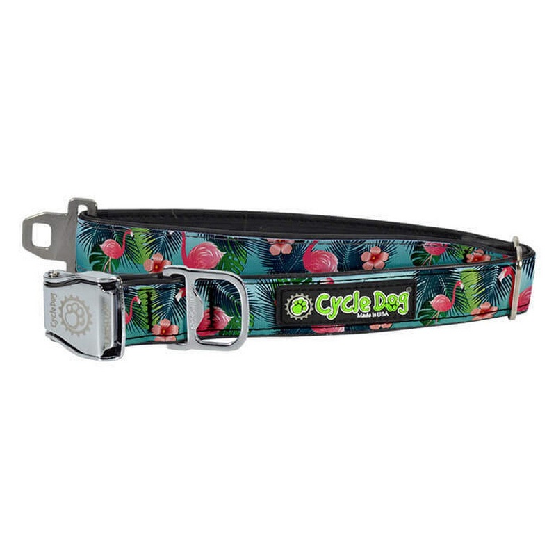 Cycle Dog Flamingo Large Dog Collar