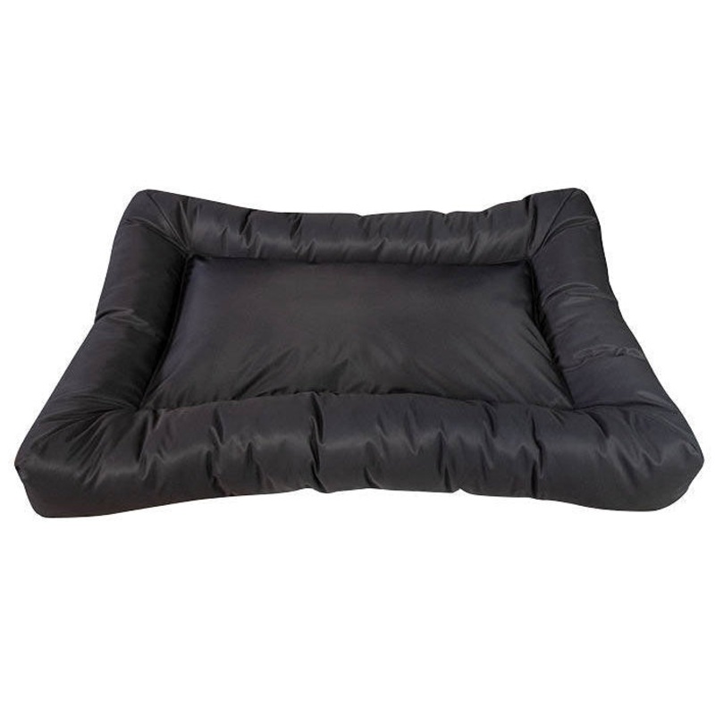 Cycle Dog Waterproof Barrier Layout Black Large Dog Bed