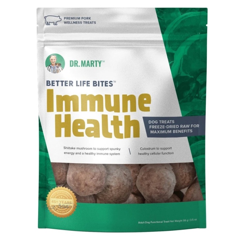 Dr. Marty Better Life Bites - Immune Health Dog Treats 3.5oz