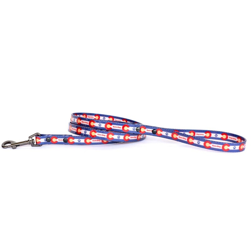 Euro-Dog Colorado Dog Leash 5/8" Wide 6' Length