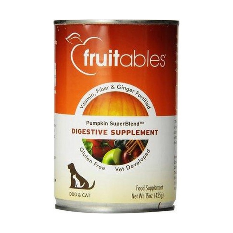 Fruitables Canned Pumpkin Superblend Digestive Supplement 15oz