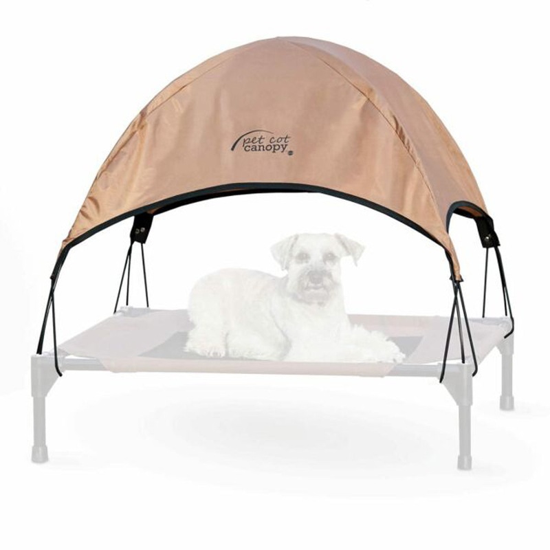 K&H Manufacturing Pet Cot Canopy Medium Tan