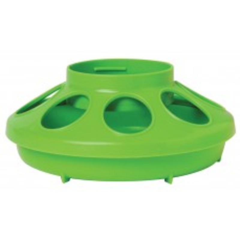 Little Giant Plastic Feeder Base Green Apple 1qt