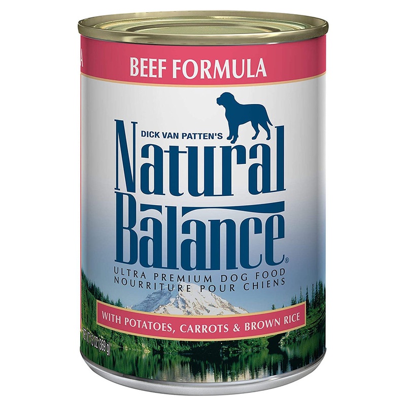 Natural Balance Original Ultra Premium Beef Formula Wet Dog Food 13oz