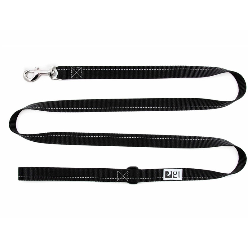 RC Pets Primary Dog Leash 1" x 4' Black