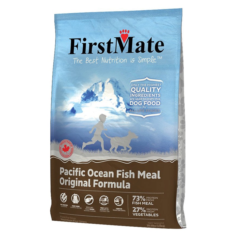 First Mate Grain-Free Pacific Ocean Fish Original Formula Dry Dog Food 28.6lb