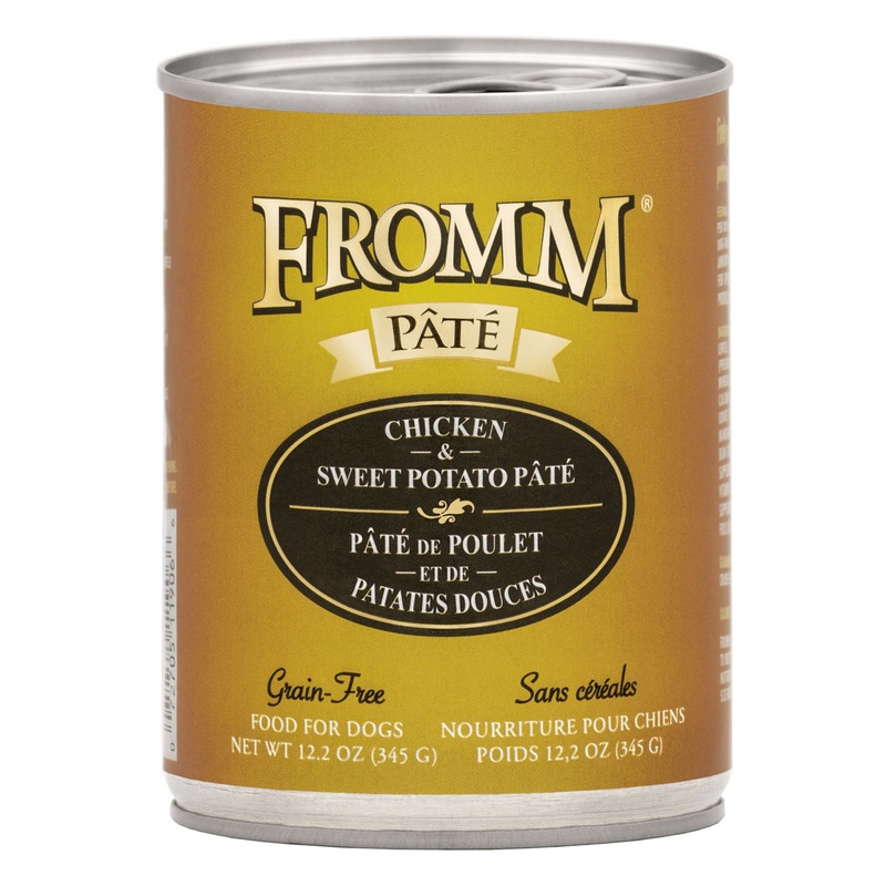 Fromm Chicken & Sweet Potato Pate Canned Dog Food 12.2oz
