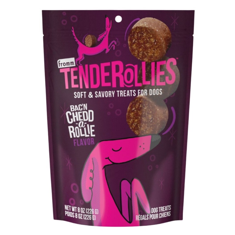 Fromm Tenderollies Soft & Savory Bac'n Chedd-a-Rollie Flavor Dog Treats 8oz
