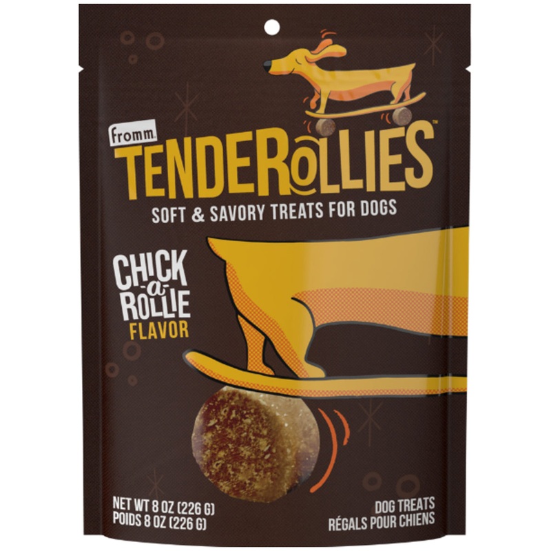 Fromm Tenderollies Soft & Savory Chick-a-Rollie Flavor Dog Treats 8oz