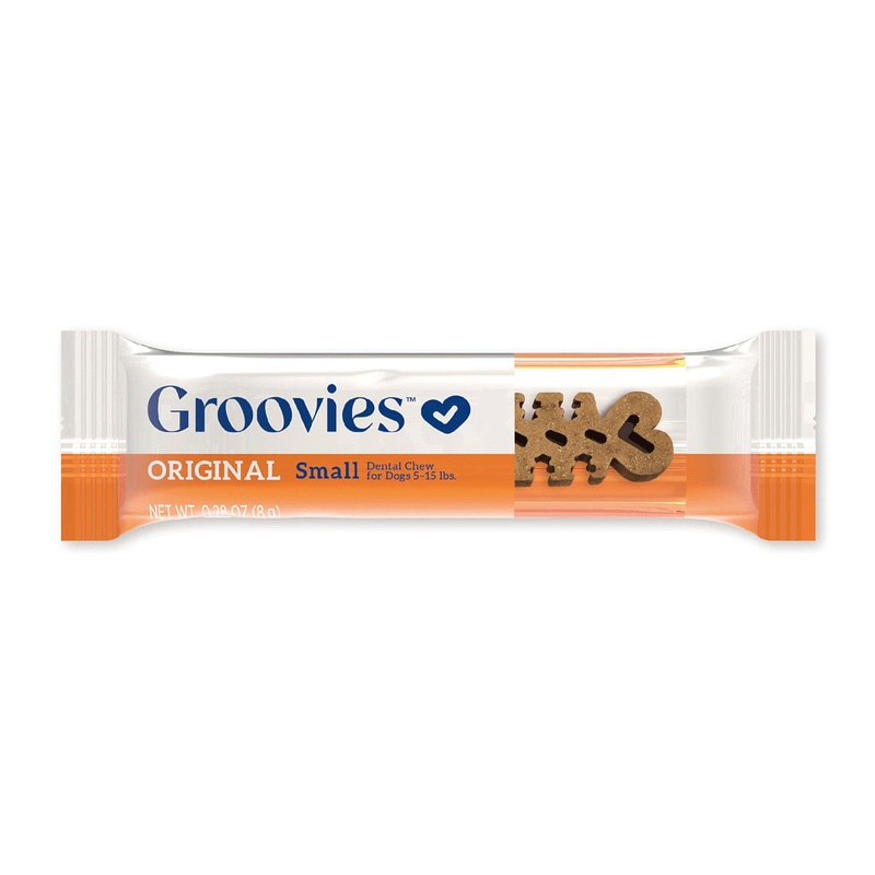 King Wholesale Groovies Dog Dental Chew Small Each - For Dogs 5-15 lb
