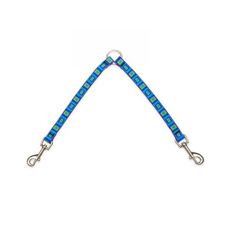 Lupine Leash Coupler 1" Wide-24" Long Sea Glass