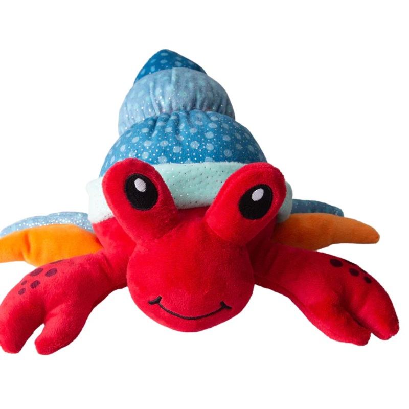 Snugarooz Hermie The Crab Dog Toy