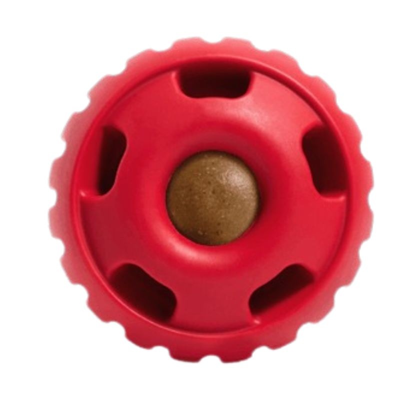 Woof Pupsicle Treat-Dispensing Dog Toy Red Large (Limited Edition)