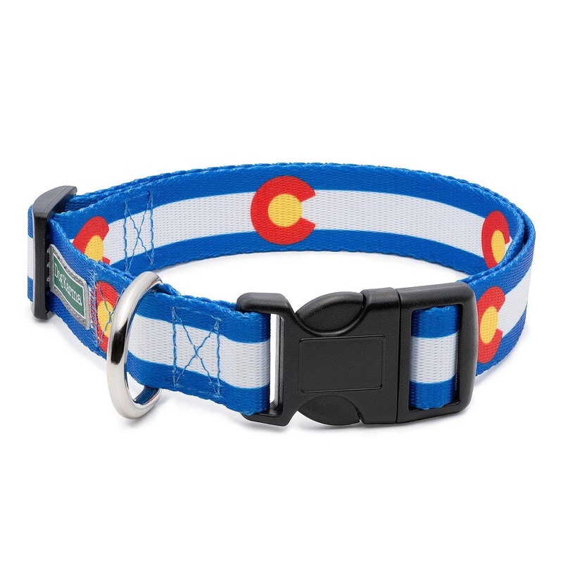 Dog Karma Colorado Proud ! Collar Small