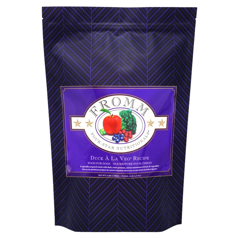 Fromm Duck A La Veg Recipe Dry Dog Food 4lb