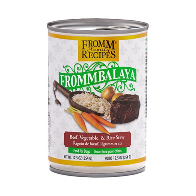 Fromm Frommbalaya Beef Rice & Vegetable Stew Dog Food 12.5oz