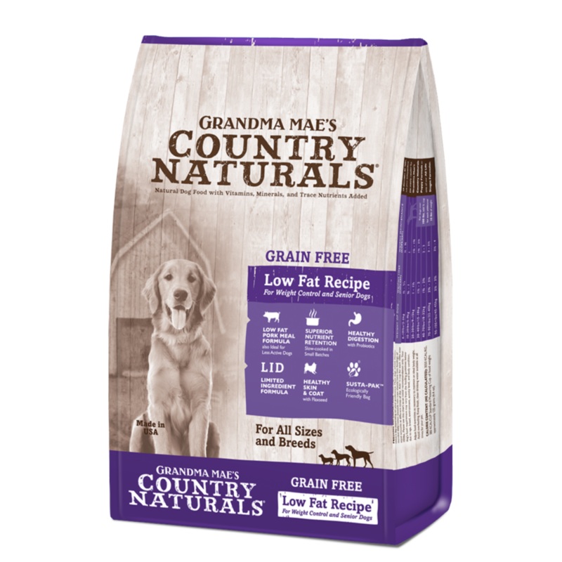 Grandma Mae's Low Fat Dry Dog Food 28lb