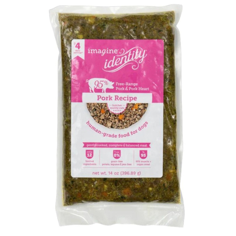 Identity Imagine 95% Pork Gently Cooked Wet Dog Food 14oz