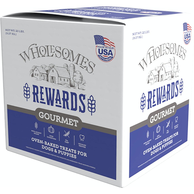 Sportmix Wholesomes Gourmet Rewards Smoky Bites Biscuit Dog Treats 20lb
