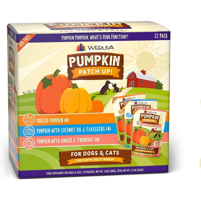 Weruva Pumpkin Patch Up Variety Pack For Cats & Dogs 2.8oz