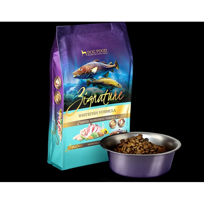 Zignature Whitefish Formula Dry Dog Food 12.5lb
