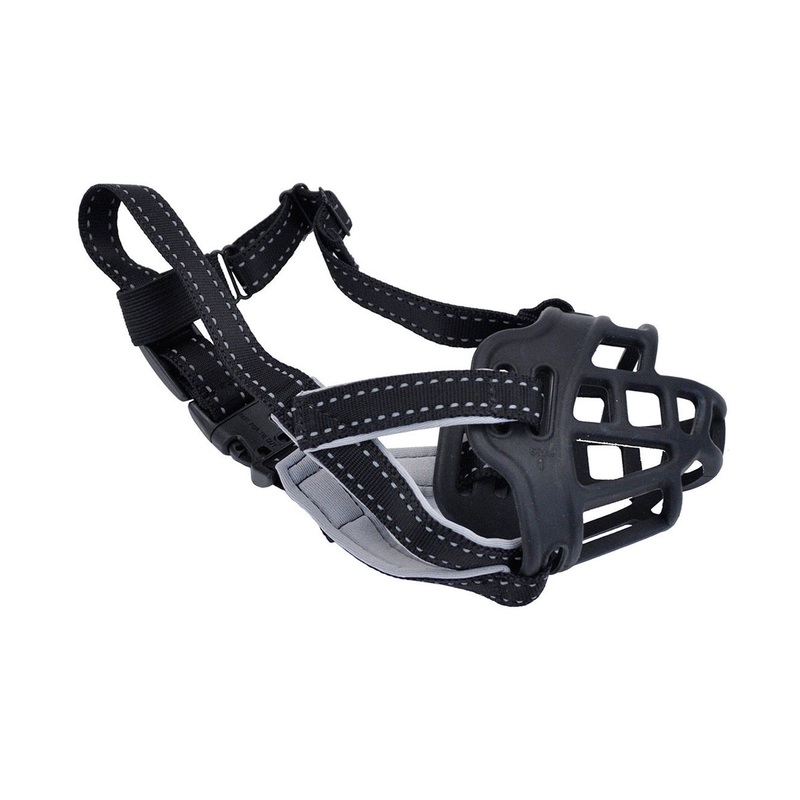 Coastal Soft Basket Muzzle Black Size 4